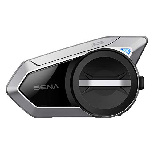 Sena 50S Motorrad Bluetooth Headset Kommunikationssystem mit Mesh 2.0 Gegensprechanlage